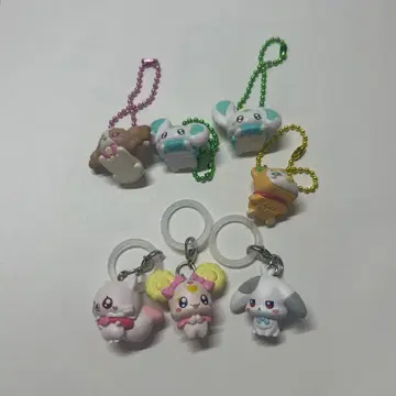 프리큐어 표식 키링 가챠가챠 세트