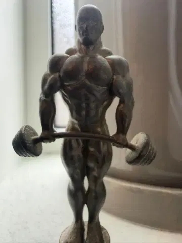 골드짐 GOLDGYM 마스코트 피규어