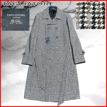 [ 딸리아또레 ] 새상품급 TAKE 빔즈 별주 더블 브레스트 벨티드 롱