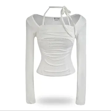 amood SOULSCOLOR 상의 화이트 시즈니룩