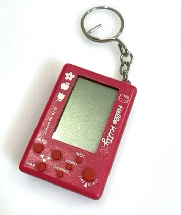 정크제품 헬로키티 키링 게임기 레어 레트로