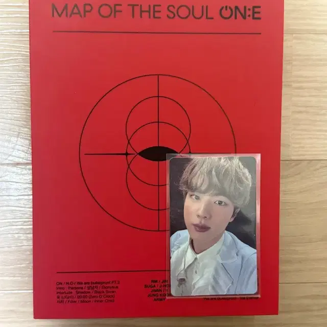 급처,하자x) 방탄 맵솔원 맵 오브 더 소울 원 디비디 DVD 석진 포카