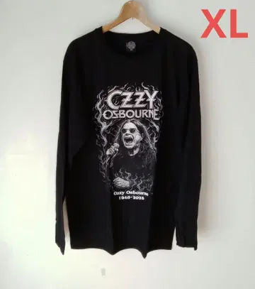 OZZY 오지 오즈본 악마 왕자 롱T 밴드T셔츠(XL)테35