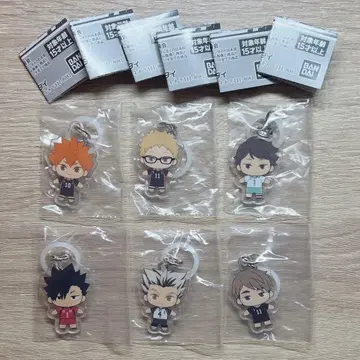 [ 미개봉 새상품 ] 하이큐 메지루시 액세서리 히나타 쿠로오 츠키시마