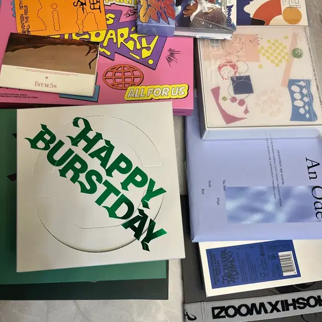 세븐틴 개봉앨범 판매