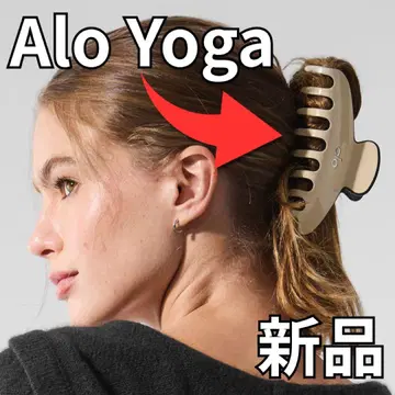 Alo Yoga 헤어 클립 아이보리