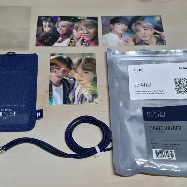 BTS 방탄소년단 매직샵 티켓홀더 5th MUSTER
