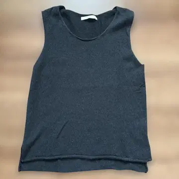 evam eva 캐시미어 슬리브리스 스미색