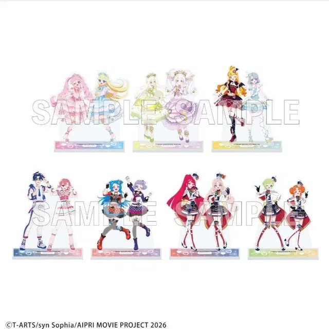 [일요일까지] 비밀의 아이프리 듀오 아크릴 스탠드 굿즈 극장판