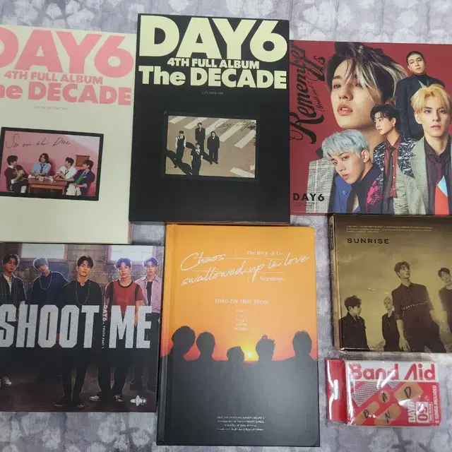 데이식스 개봉앨범 일괄