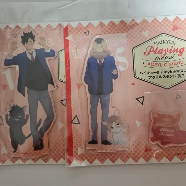 하이큐 네코마 쿠로오 켄마 마스코트 아크릴 스탠드