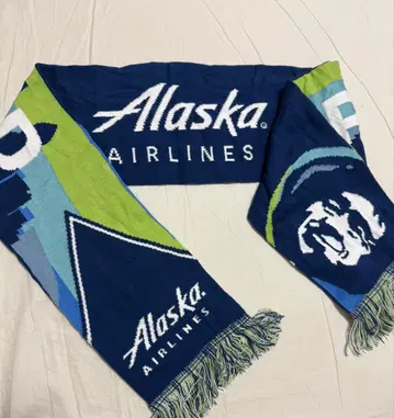 ALASKA AIRLINES 알래스카 에어라인 알래스카 항공 머플러