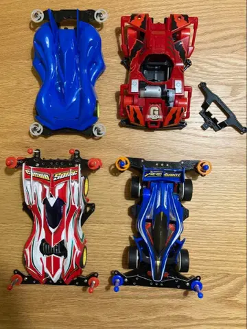 미니 사륜구동 조립 완료품 코스모 소닉 에어로 아반테 스핀 악스 브로켄