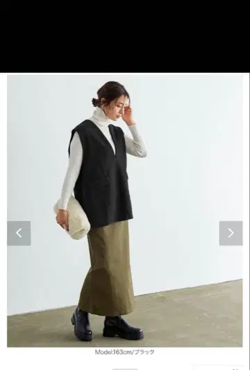 고베 레터스 페이크 울 베스트