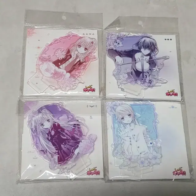 캐릭캐릭체인지 아크릴 스탠드 세라 토마 아무 루이 캐캐체