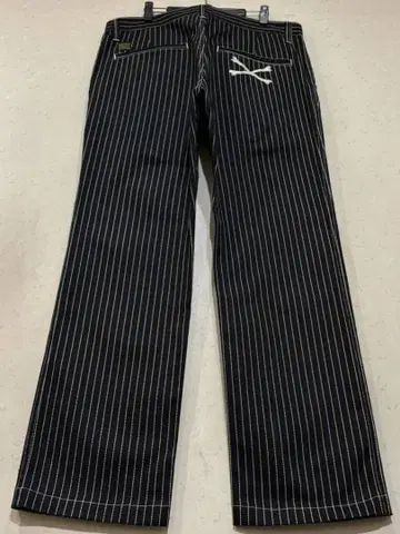 밴슨 VANSON 크로스본 자수 워배시 데님 팬츠