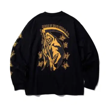 소프트 머신 SOFTMACHINE (블랙) 긴팔 T셔츠 새상품 L