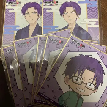 사이키 쿠스오의 재난 캐릭터 복권 쿠보야스 아렌 미니 색지