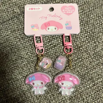 마이멜로디 봉봉 드롭 씰풍 키링 산리오