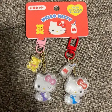 당일 발송 가능 [ 완판템 ] 산리오 헬로키티 커플 니코니코 키링
