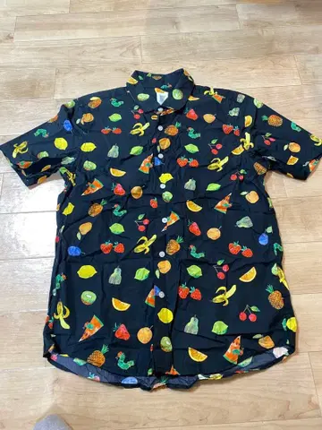 graniph 배고픈 애벌레 반팔 셔츠 S