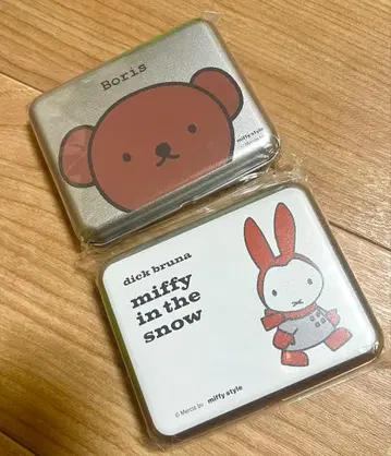 눈 오는 날 미피 보리스 캔디 통 통만