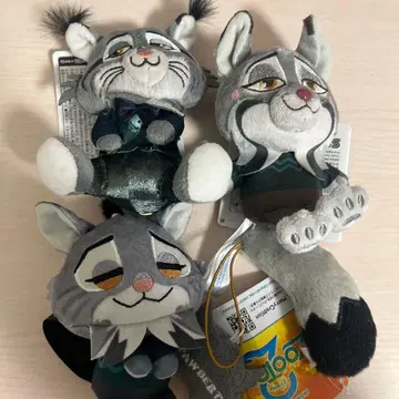 주토피아2 파우바트 마스코트