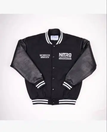 nitro microphone underground 바시티 자켓 L