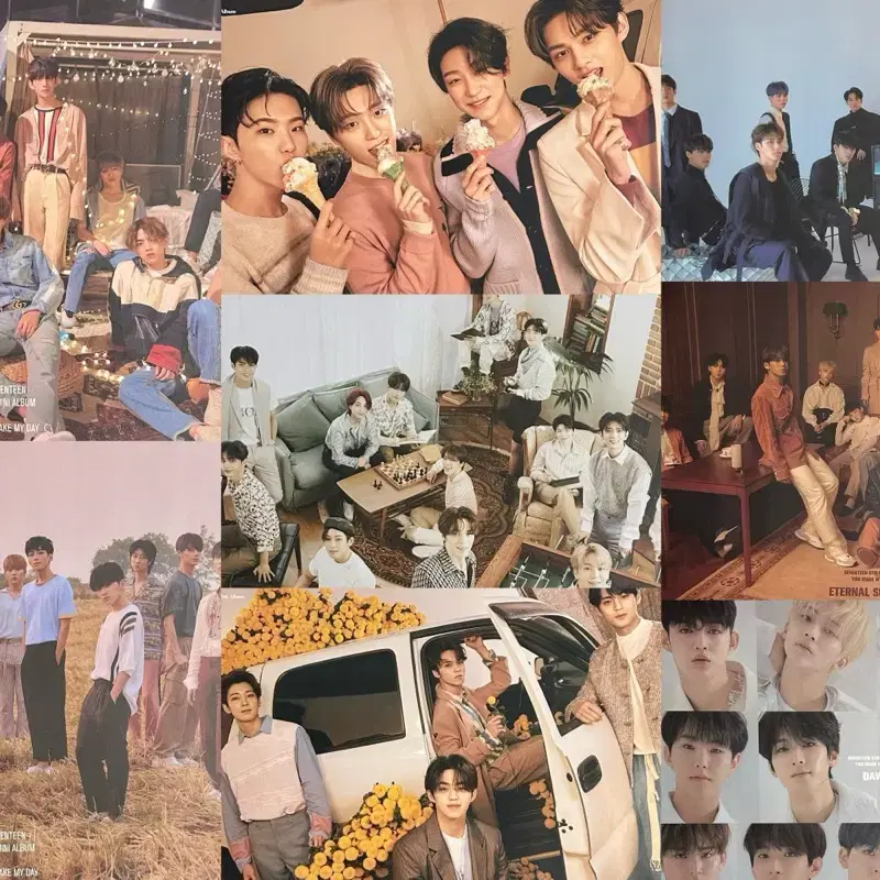 Seventeen Be The Sun Poster Book #세븐틴,#포스터,#포스터북 on