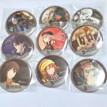 GOD EATER 갓 이터 배지 세트