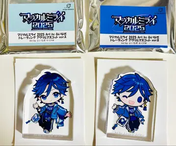 매지컬 미라이 2025 트레이딩 아크릴 마스코트 KAITO 2종 세트