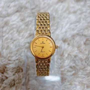 CYMA 시마 손목시계 LOUIS XV 여성용 골드 루이 15세