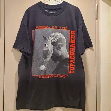 인기 XL 사이즈 [ VLONE ] 2PAC x 티셔츠