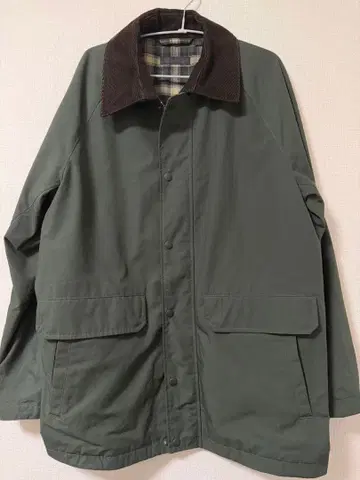 유니클로 바버풍 헌팅 자켓