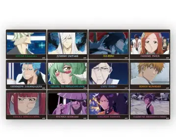 BLEACH 클리어 카드 쿄라쿠 우키타케 우라하라 키스케 그림죠 넬 릴카