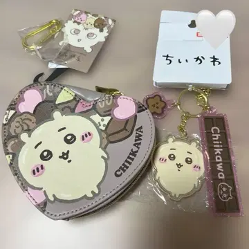 새상품 치이카와 x 시마무라 치이카와 파우치 백참 발렌타인 초코