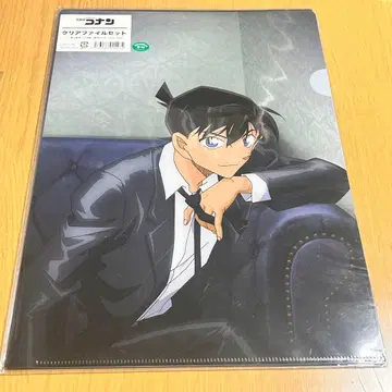 명탐정 코난 클리어 파일 3장 세트 수트 신이치 괴도 키드 헤이지 톰스