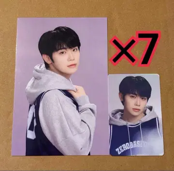 텔레 트레이딩 카드 사진 프레임 2종 x 7 KCON LA ZB1