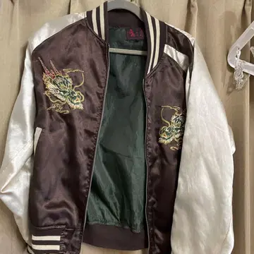 드래곤 자수 스카잔 일본 전통 스타일