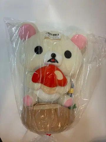 [미개봉 새상품] 코리락쿠마&차이로이코구마 숲의 버섯 봉제 인형 BIG