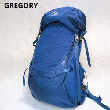 그레고리 ZULU40 백팩 레인 커버 등산 블루 MD/LRG