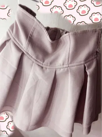 미셸 마카롱 슬림 레그 스커트