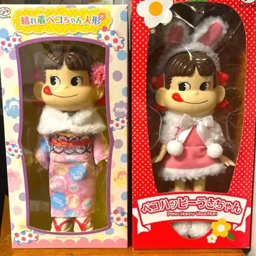 미사용 새상품 후지야 밀키 페코짱 하레기 페코짱 토끼 페코짱