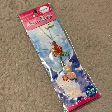 바다를 좋아해! 크리스탈 스트랩 비즈 머메이드 하와이 무궁화 헬로키티