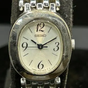 배터리 교환 완료 세이코 SEIKO QZ 여성용 손목시계 실버 20mm