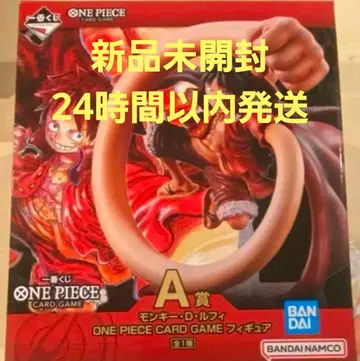 원피스 카드 게임 제일복권 A상 미사용 새상품 루피 피규어