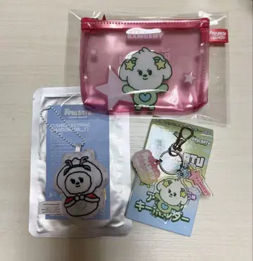 TXT 뿔바투 밤굿 파우치 키링 범규 세트