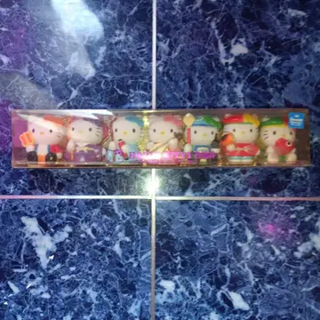 헬로키티 칠복신 피규어 7개 세트