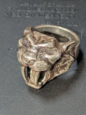 크레이지피그 925 사벨 타이거 반지