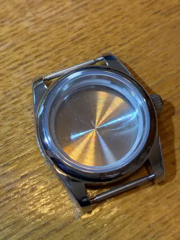 36mm NH35용 자동 손목시계 케이스만 스테인리스